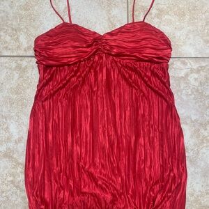 BCX Scarlet Ruched Spaghetti Strap top